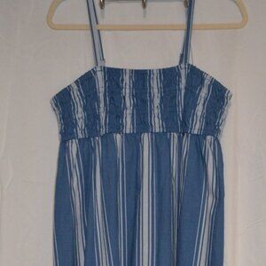Sleeveless Smocked Maxi Dress